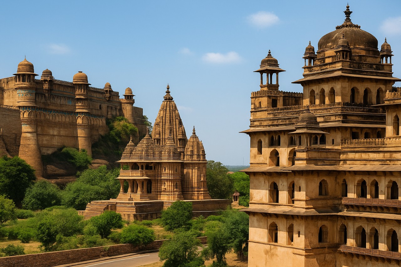 gwalior orchha khajuraho