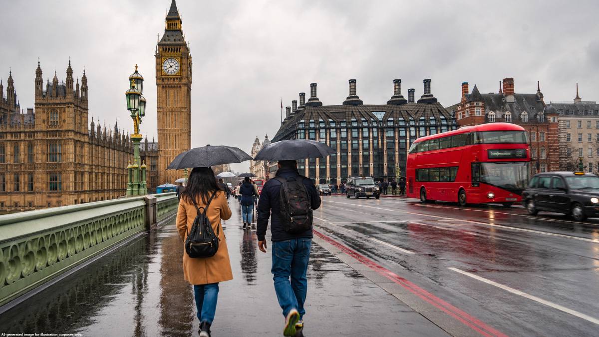 london in rain one day travel guide for indians